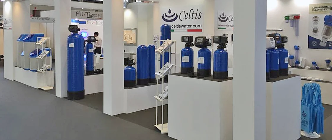 Messestand Wasseraufbereitung