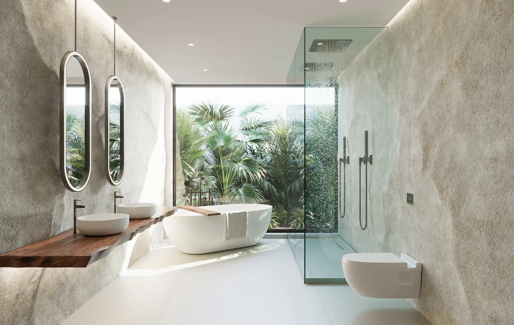 Modernes Badezimmer