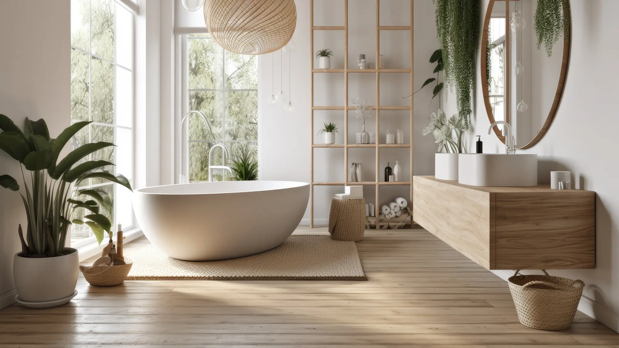 Modernes Badezimmer